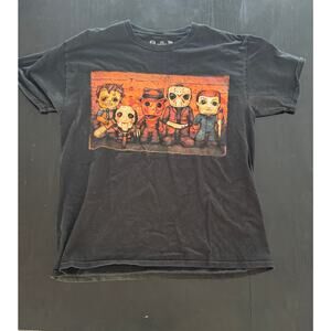 Church of Horror Mens Graphic Tee Shirt size Large